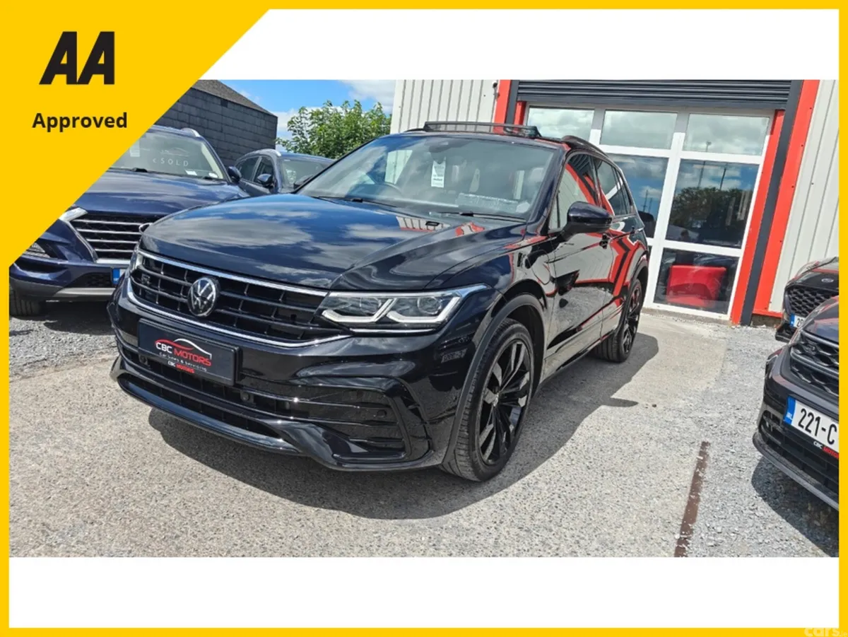 Volkswagen Tiguan SUV, Petrol Plug-in Hybrid, 2024, Black