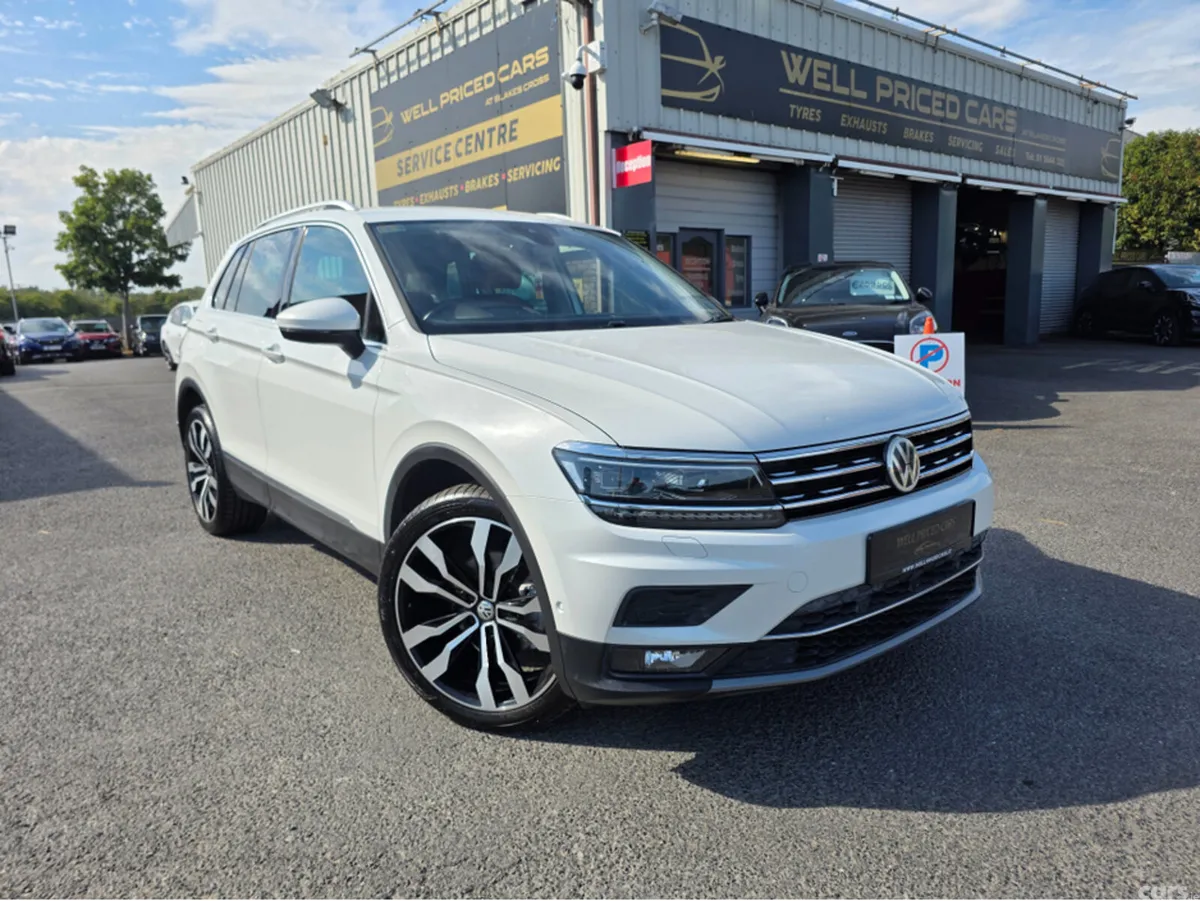 Volkswagen Tiguan SUV, Diesel, 2020, White