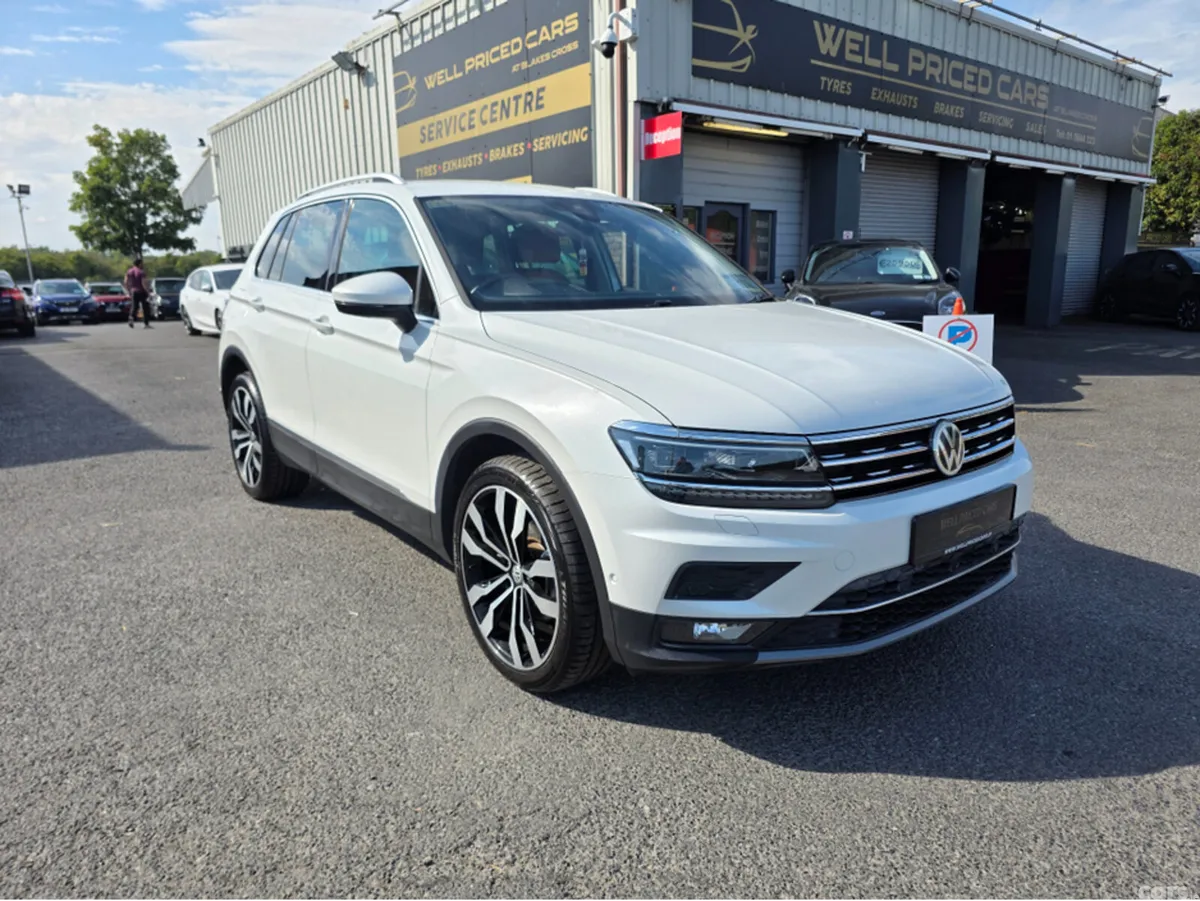 Volkswagen Tiguan SUV, Diesel, 2020, White