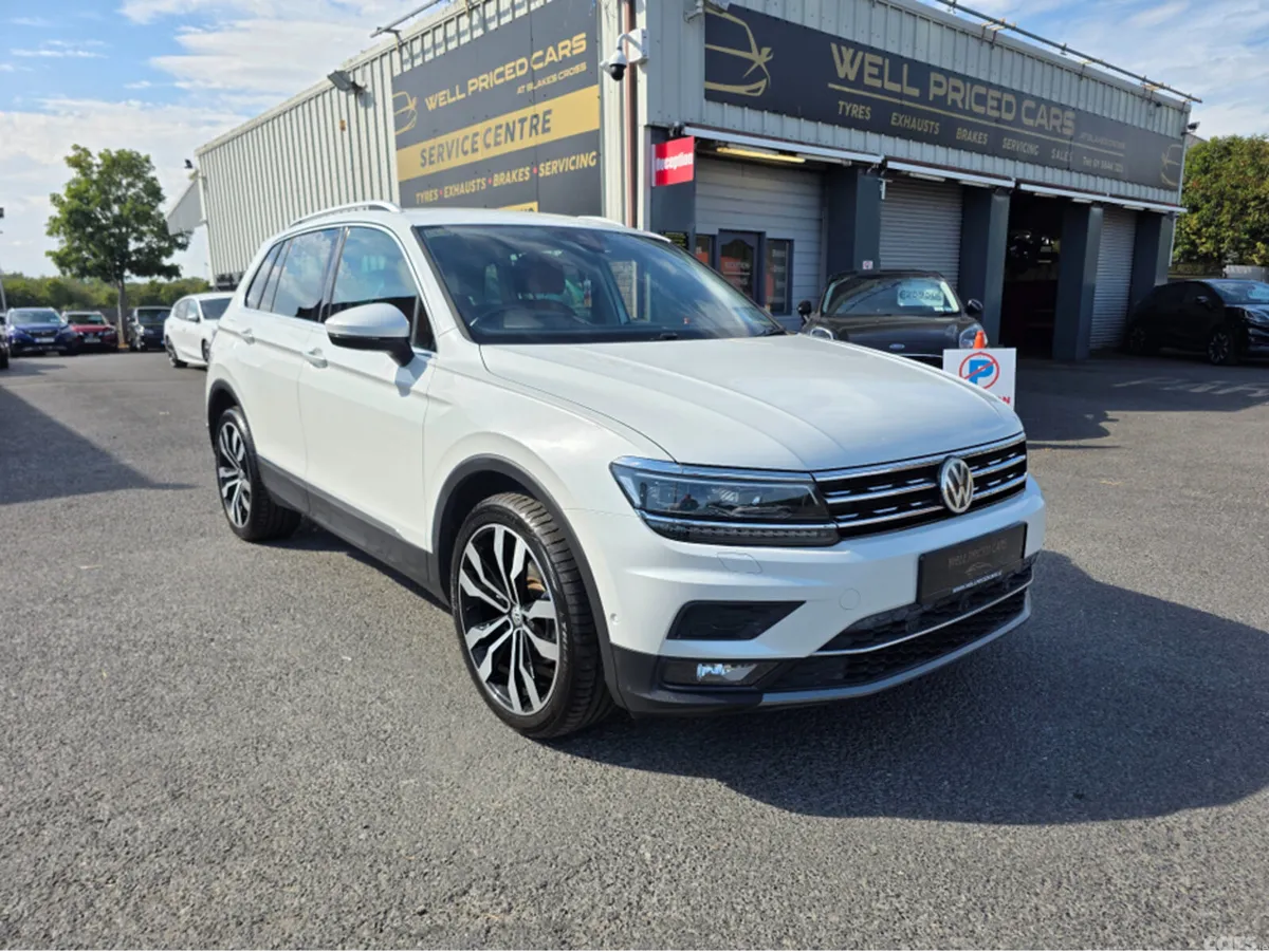 Volkswagen Tiguan SUV, Diesel, 2020, White