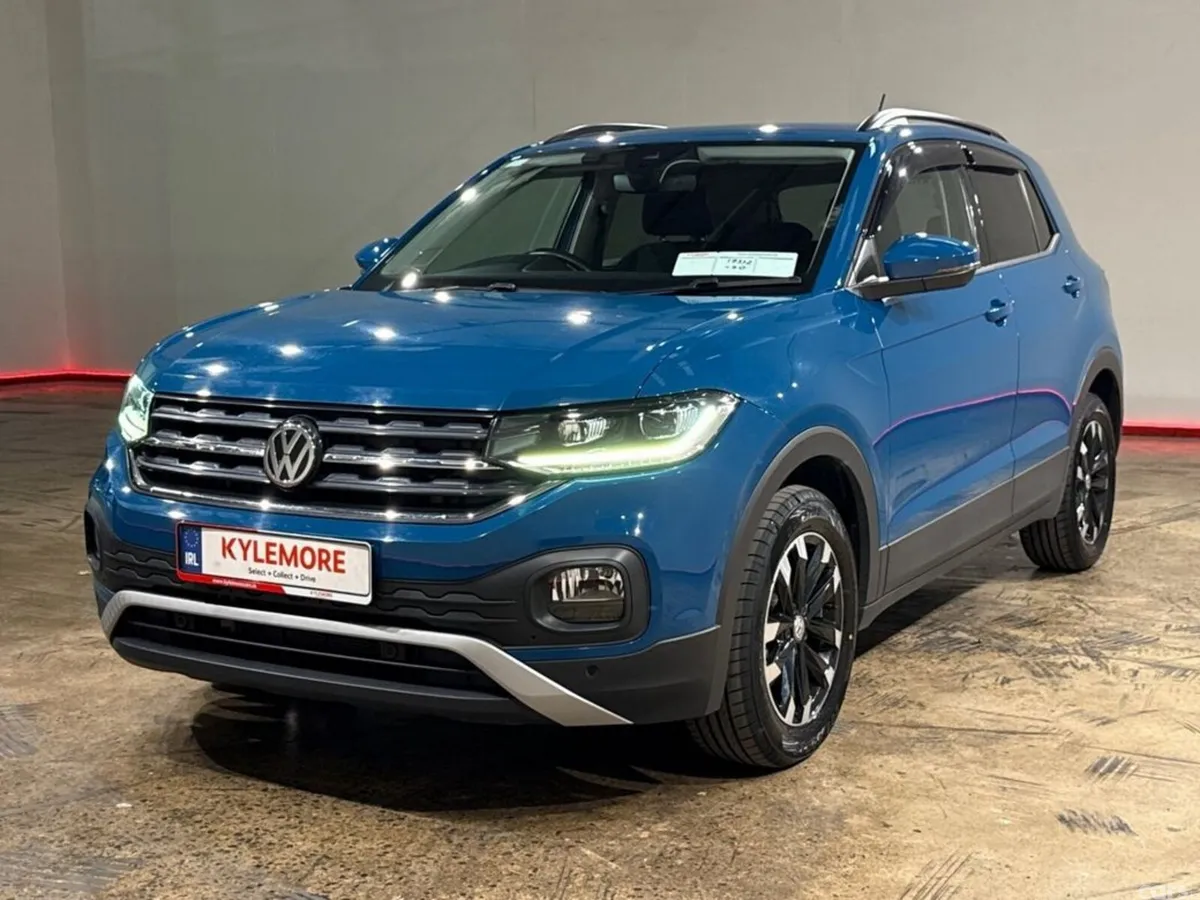 Volkswagen T-Cross SUV, Petrol, 2020, Blue
