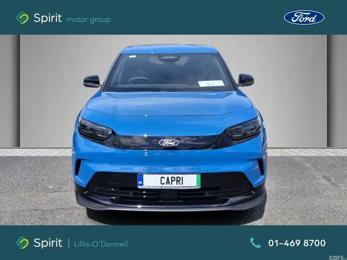 Ford Capri Coupe, Electric, 2026, Blue