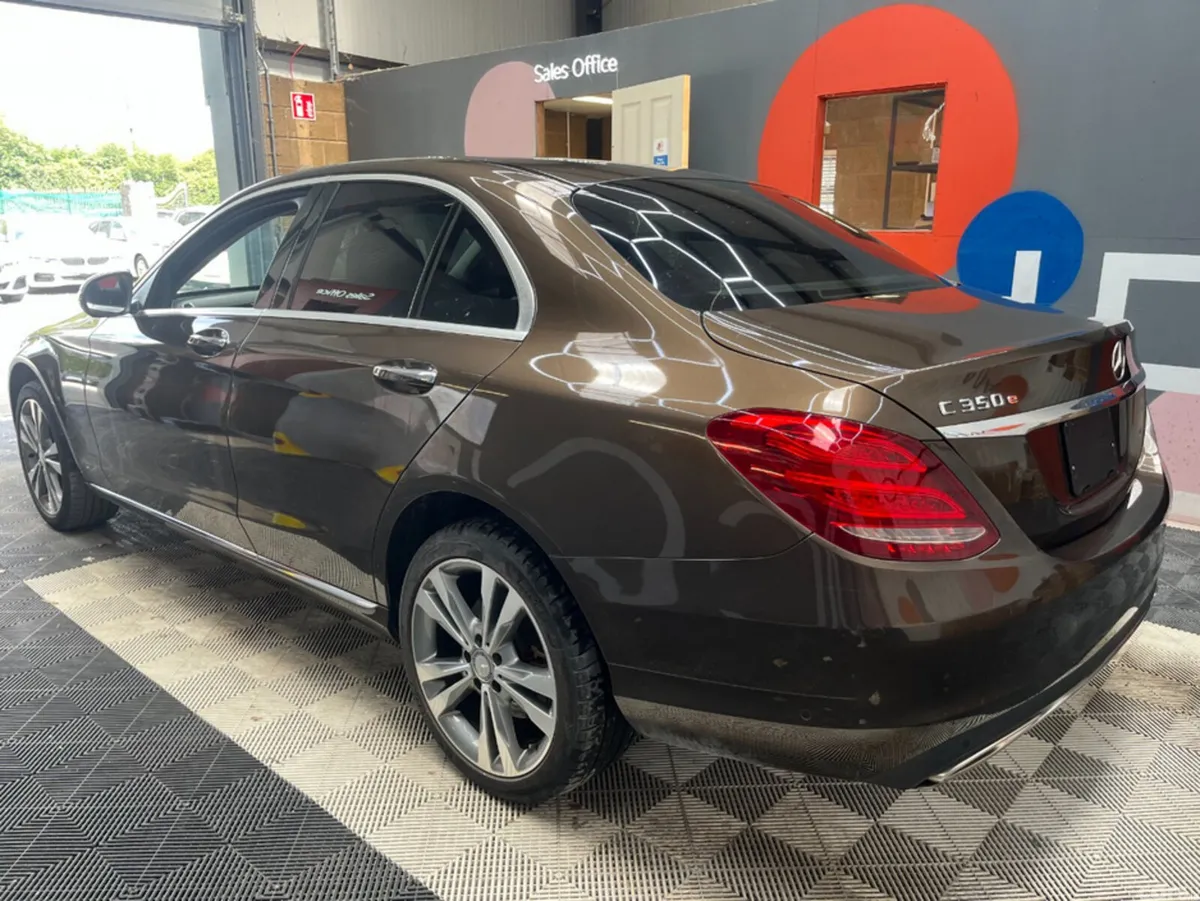 Mercedes-Benz C-Class Saloon, Petrol Plug-in Hybrid, 2017, Brown