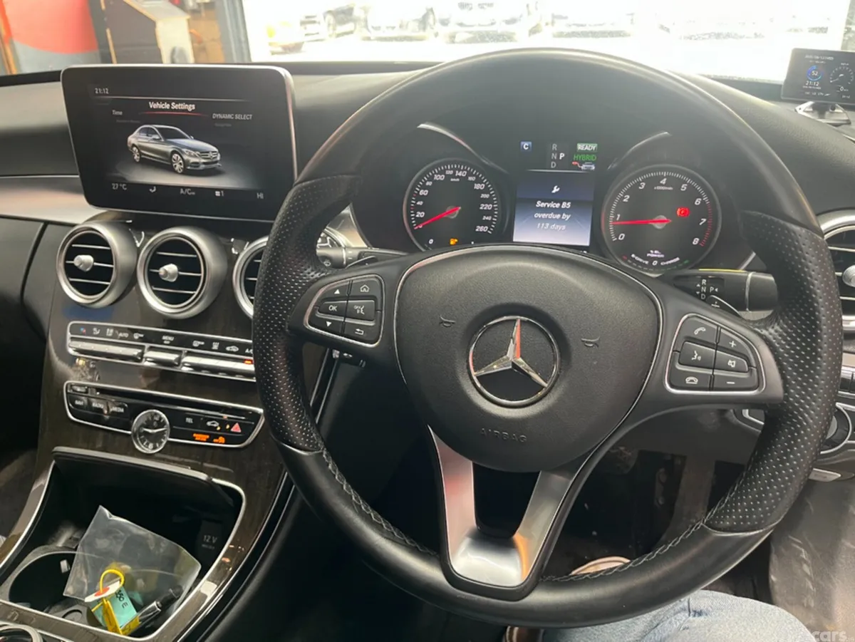 Mercedes-Benz C-Class Saloon, Petrol Plug-in Hybrid, 2017, Brown