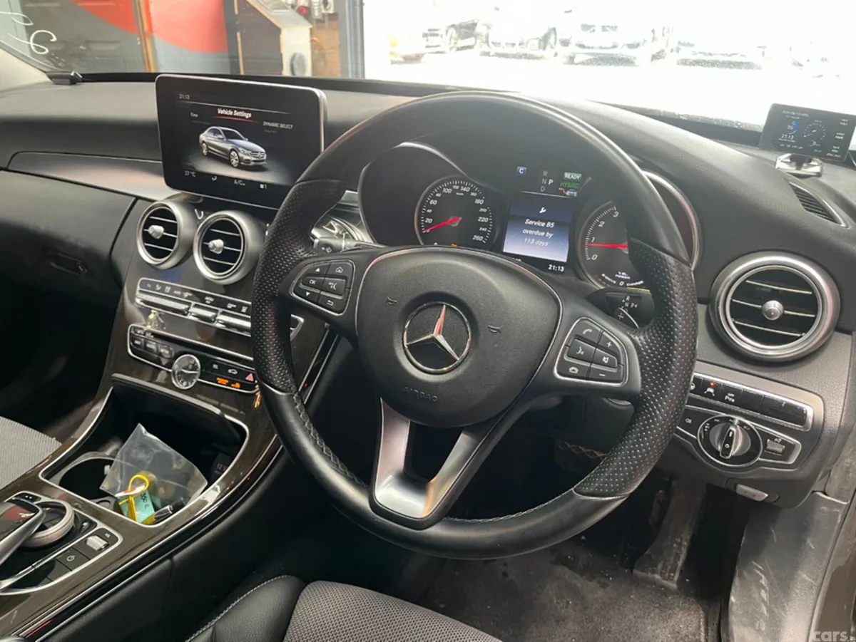 Mercedes-Benz C-Class Saloon, Petrol Plug-in Hybrid, 2017, Brown