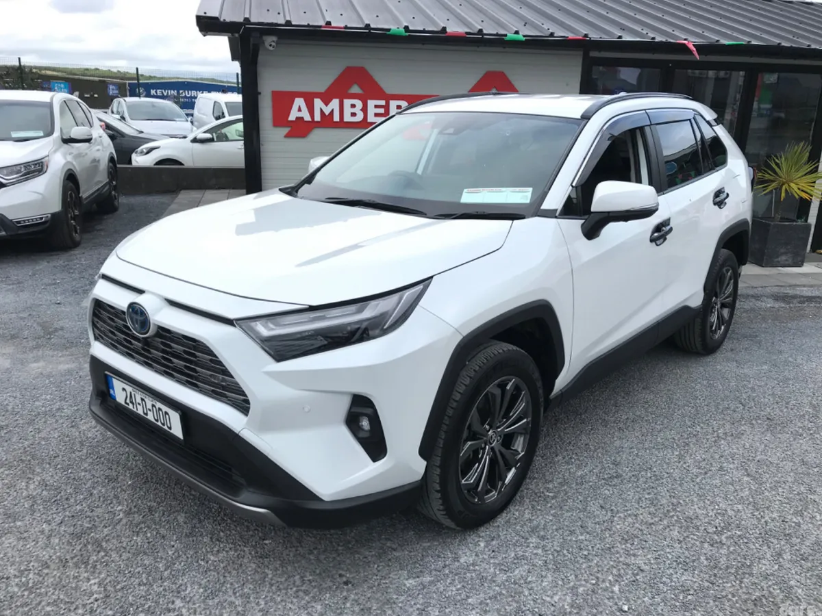 Toyota RAV4 SUV, Petrol Hybrid, 2024, White