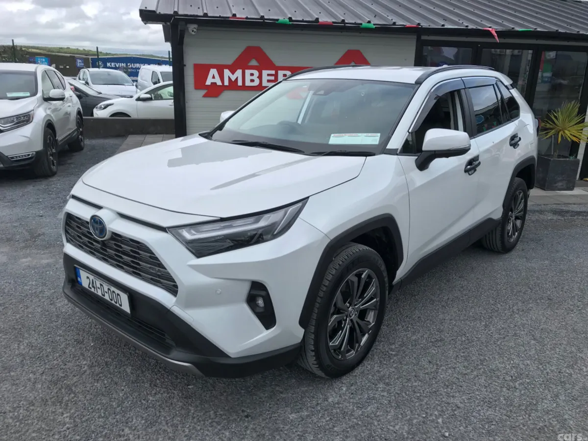 Toyota RAV4 SUV, Petrol Hybrid, 2024, White