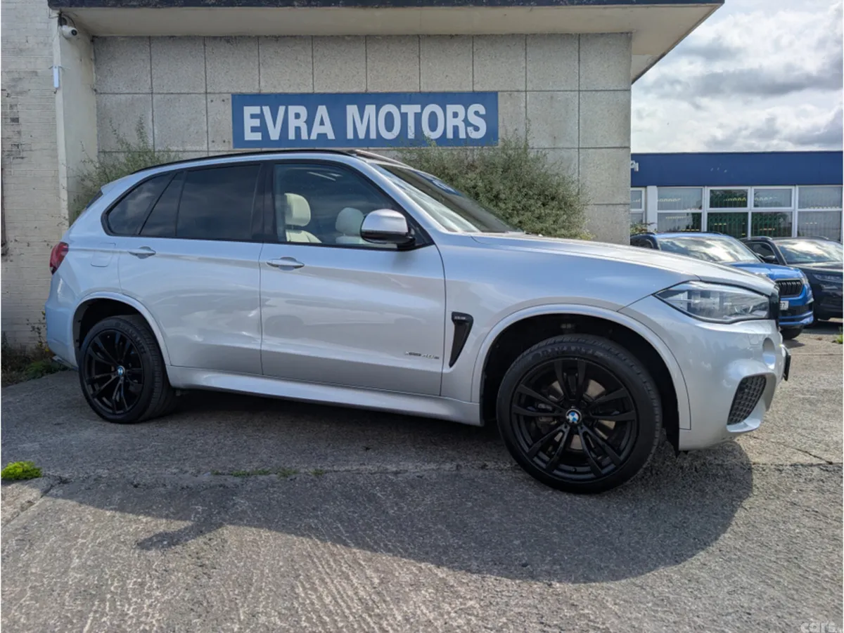 BMW X5 SUV, Petrol Plug-in Hybrid, 2016, Silver