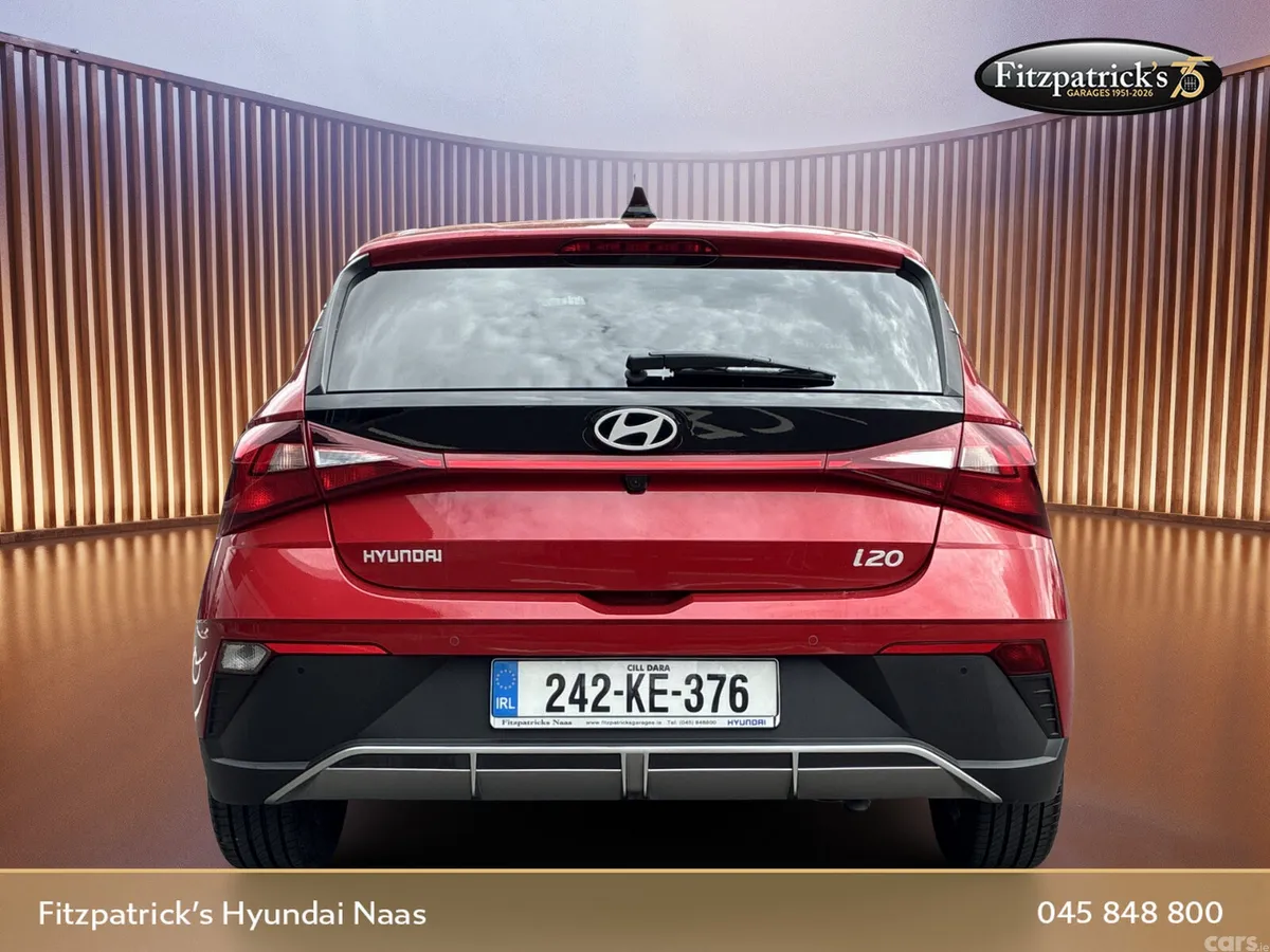 Hyundai i20 Hatchback, Petrol, 2024, Red