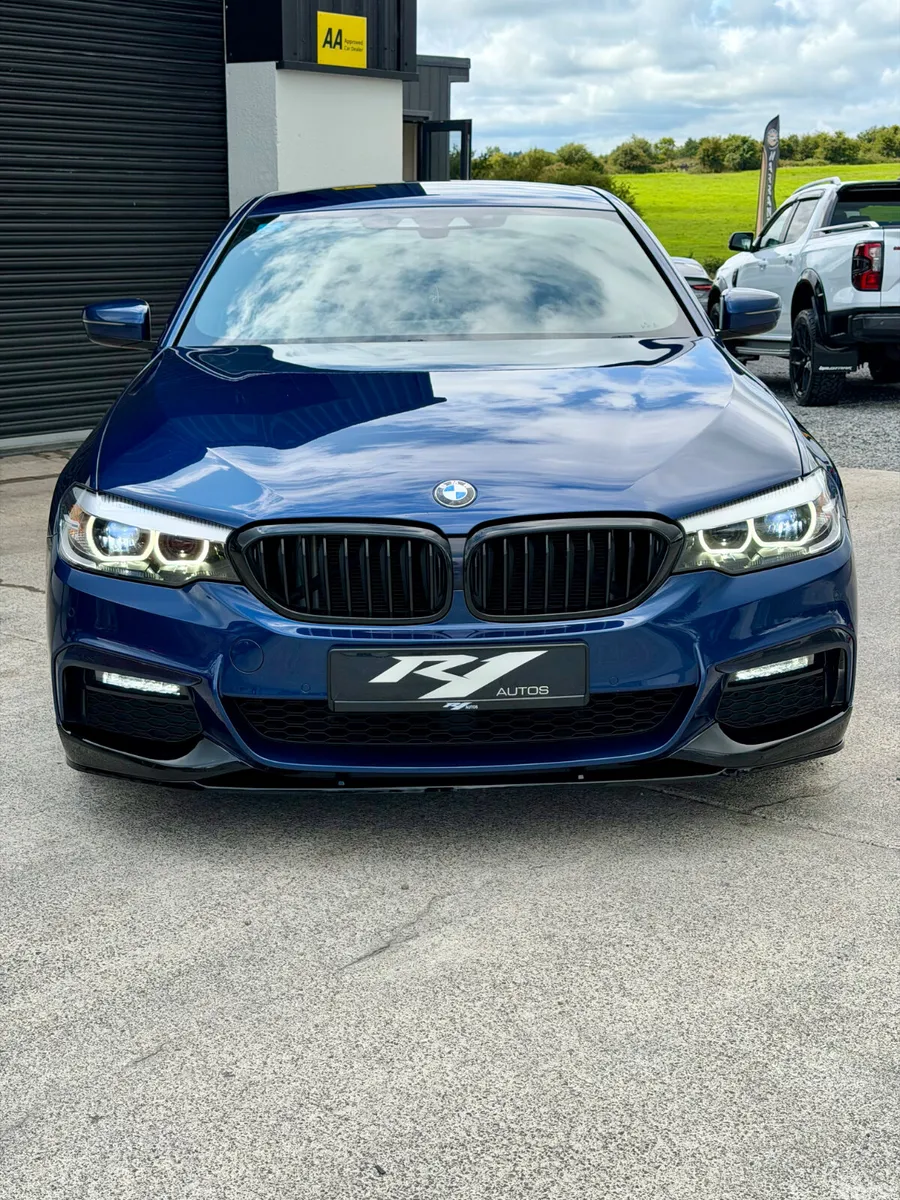 BMW 5-Series Saloon, Diesel, 2019, Blue
