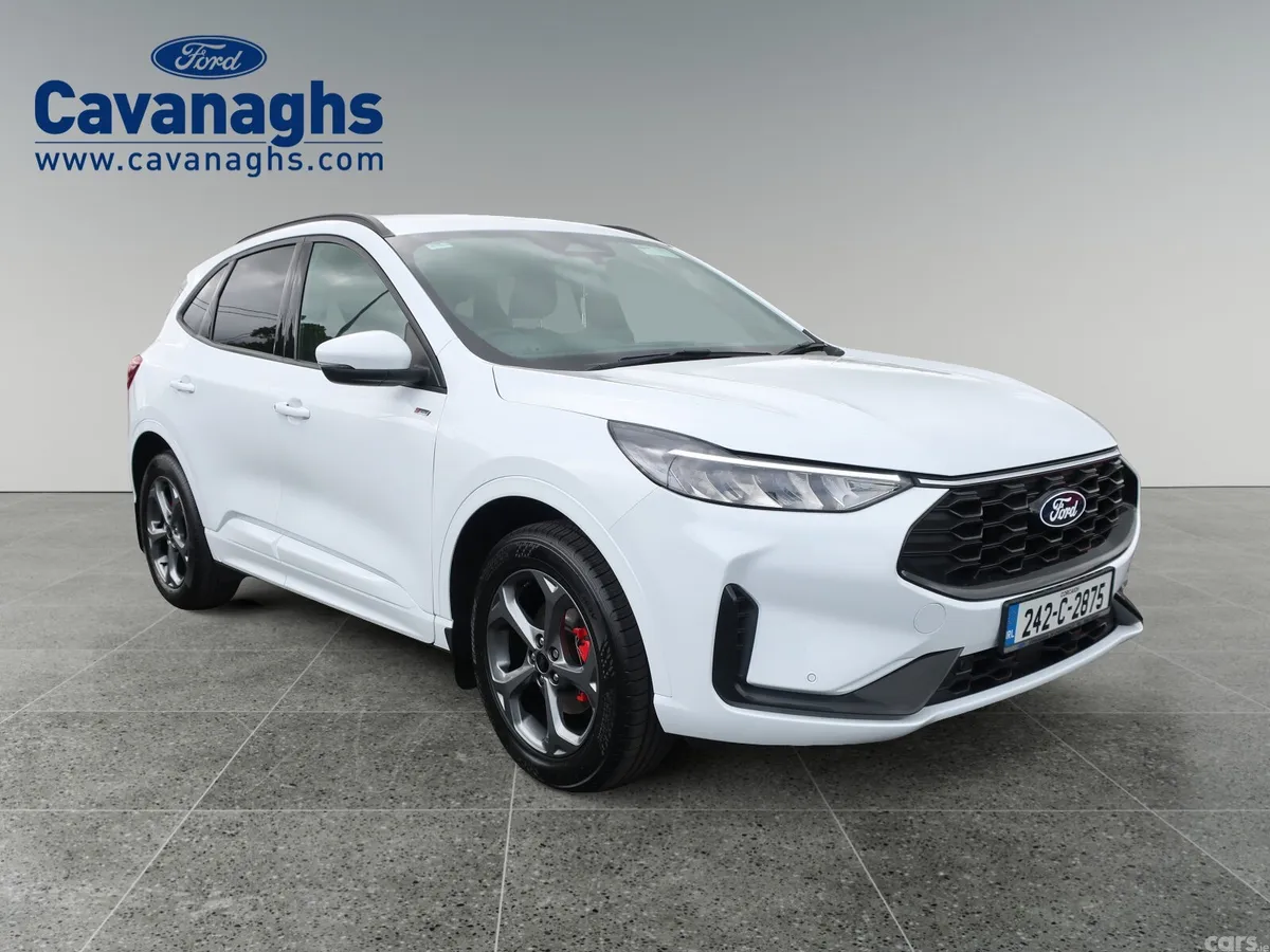 Ford Kuga SUV, Petrol Plug-in Hybrid, 2024, White