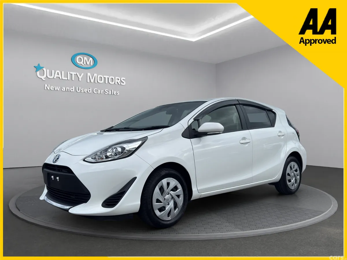 Toyota Aqua Hatchback, Petrol Hybrid, 2021, White