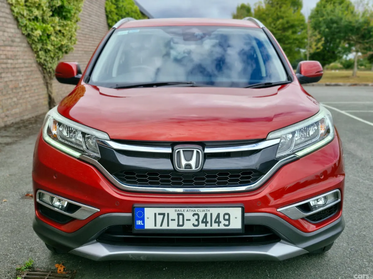 Honda CR-V SUV, Diesel, 2017, Red