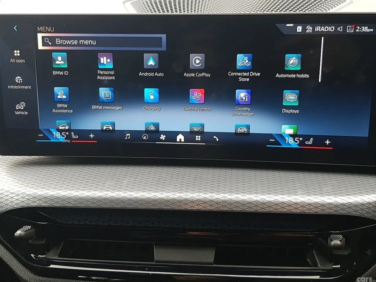 BMW i4 Saloon, Electric, 2025, Grey