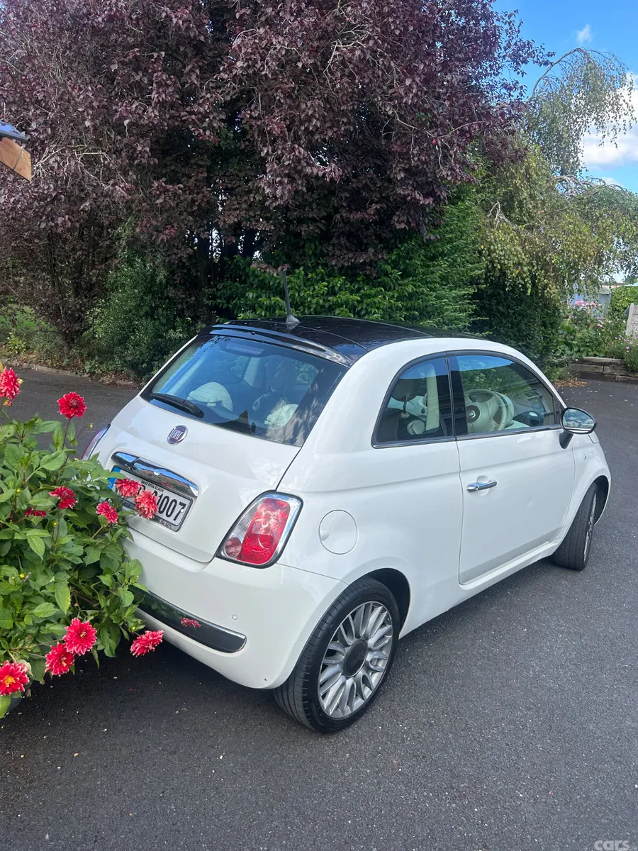 Fiat 500 Hatchback, Petrol, 2014, White