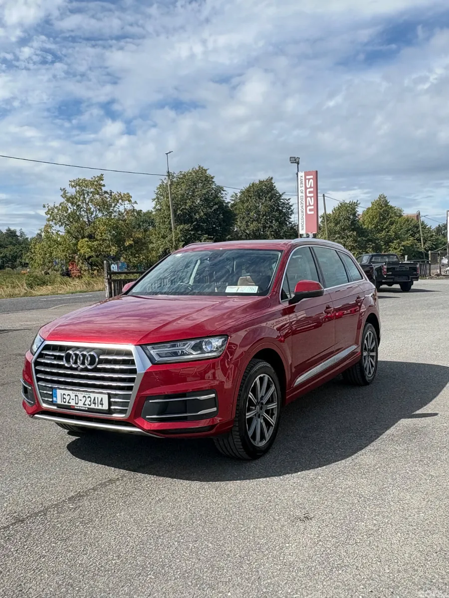 Audi Q7 SUV, Diesel, 2016, Red