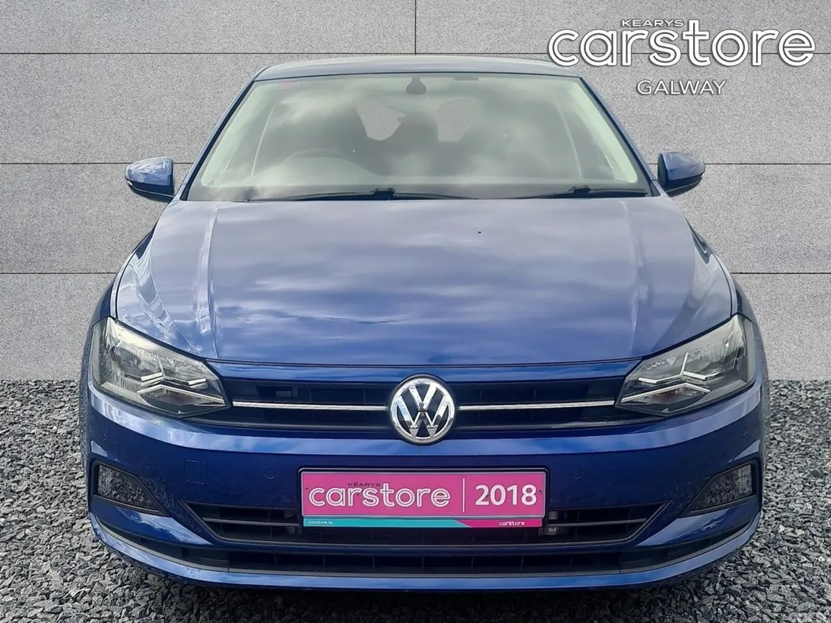 Volkswagen Polo Hatchback, Petrol, 2018, Blue