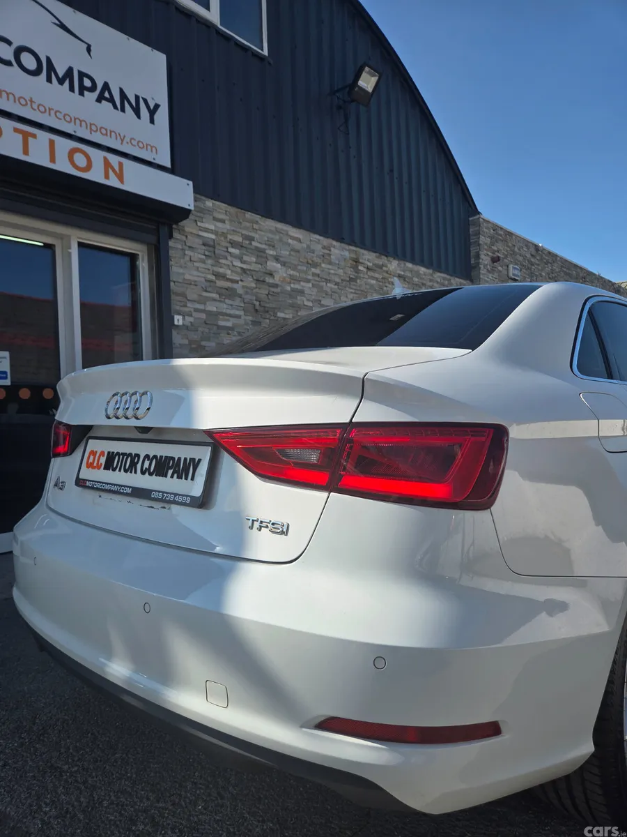 Audi A3 Saloon, Petrol, 2015, White