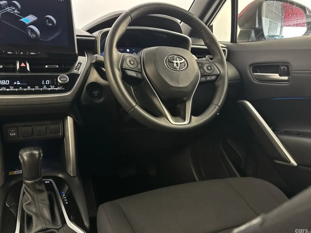 Toyota Corolla Cross SUV, Petrol Hybrid, 2024, Red