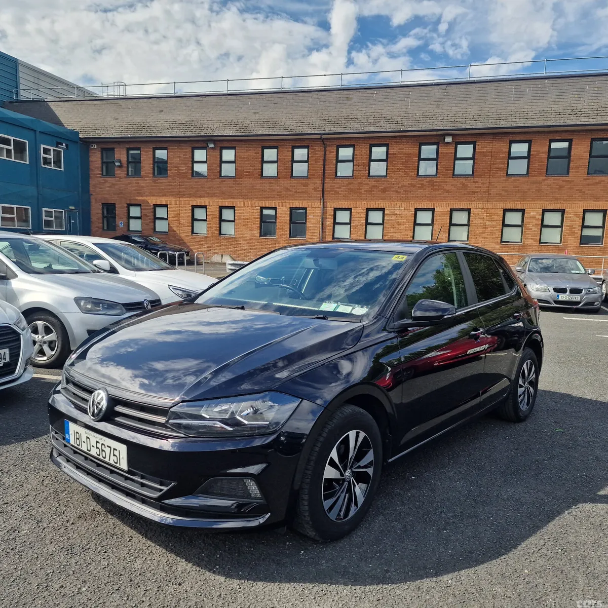 Volkswagen Polo Hatchback, Petrol, 2018, Black