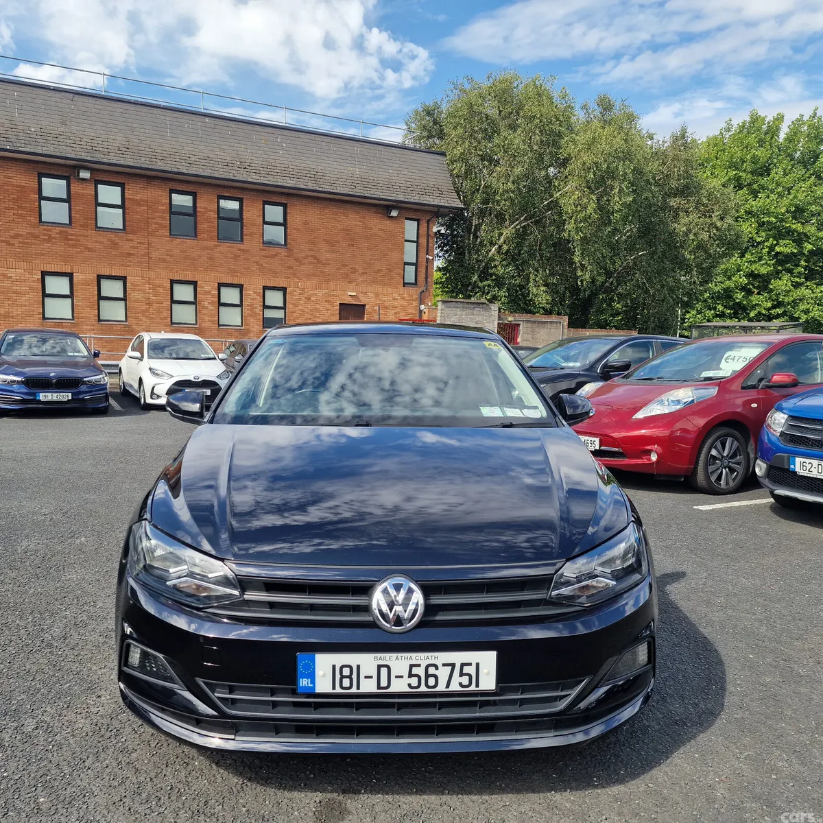 Volkswagen Polo Hatchback, Petrol, 2018, Black