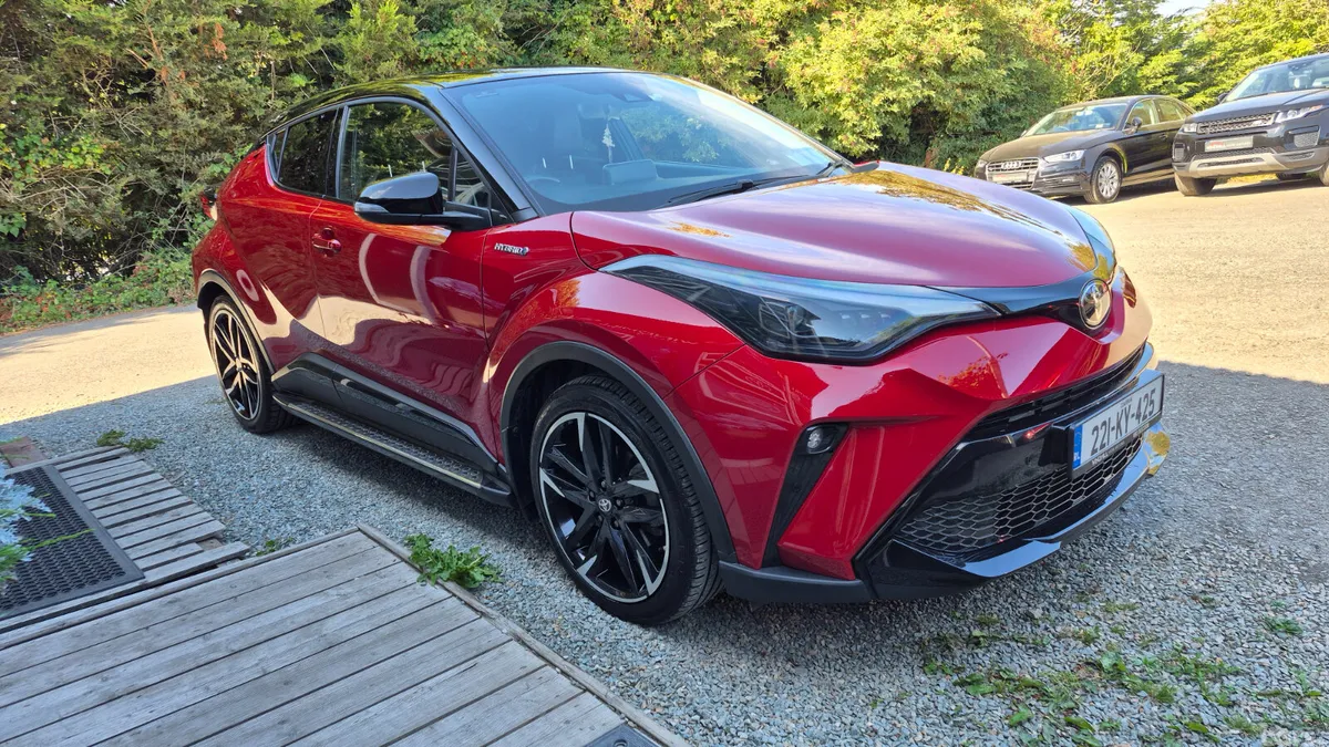 Toyota C-HR Hatchback, Petrol Hybrid, 2022, Red