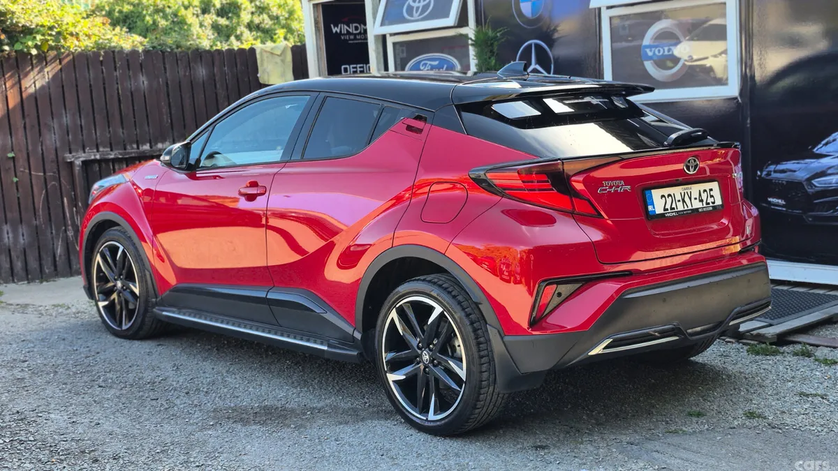 Toyota C-HR Hatchback, Petrol Hybrid, 2022, Red