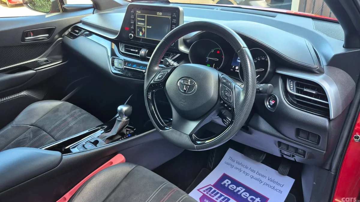 Toyota C-HR Hatchback, Petrol Hybrid, 2022, Red