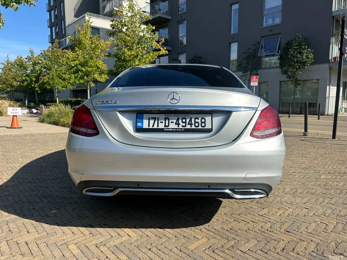 Mercedes-Benz C-Class Saloon, Diesel, 2017, Silver