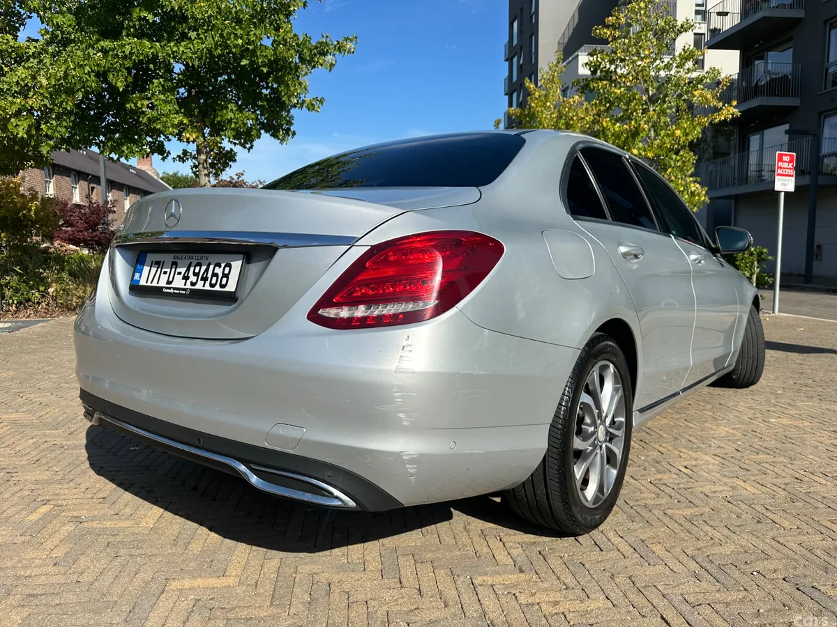 Mercedes-Benz C-Class Saloon, Diesel, 2017, Silver