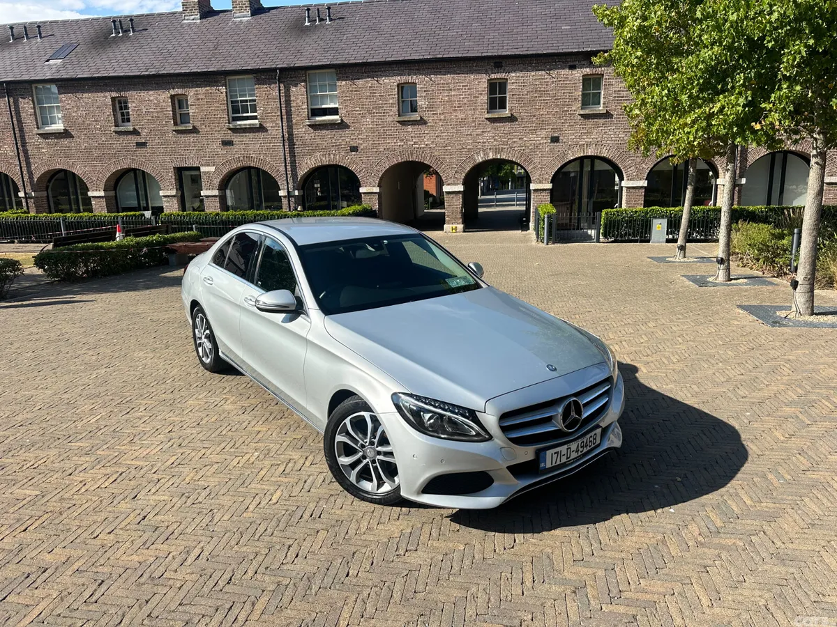 Mercedes-Benz C-Class Saloon, Diesel, 2017, Silver