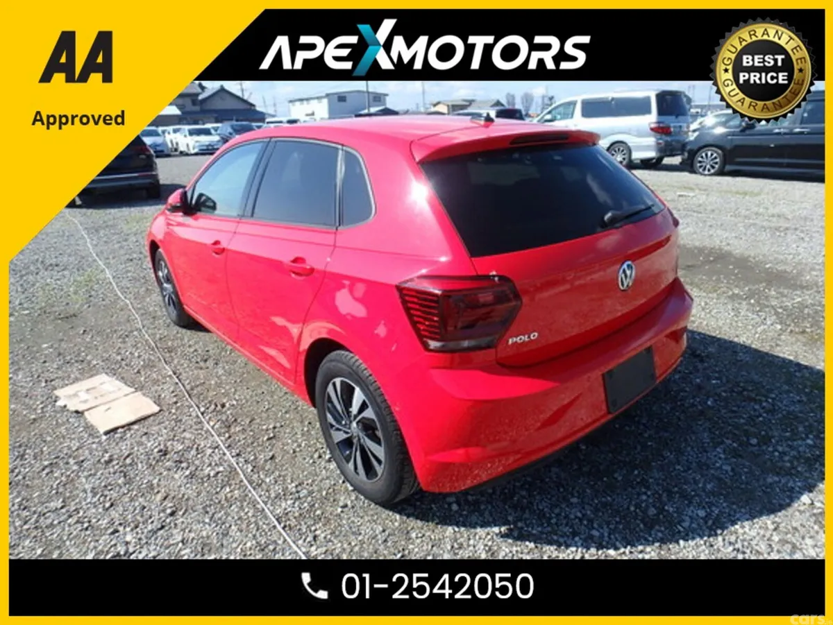 Volkswagen Polo Hatchback, Petrol, 2019, Red