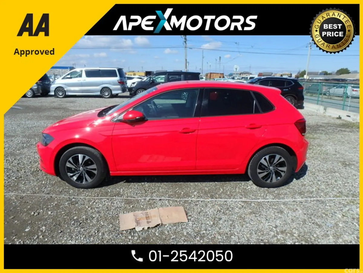Volkswagen Polo Hatchback, Petrol, 2019, Red