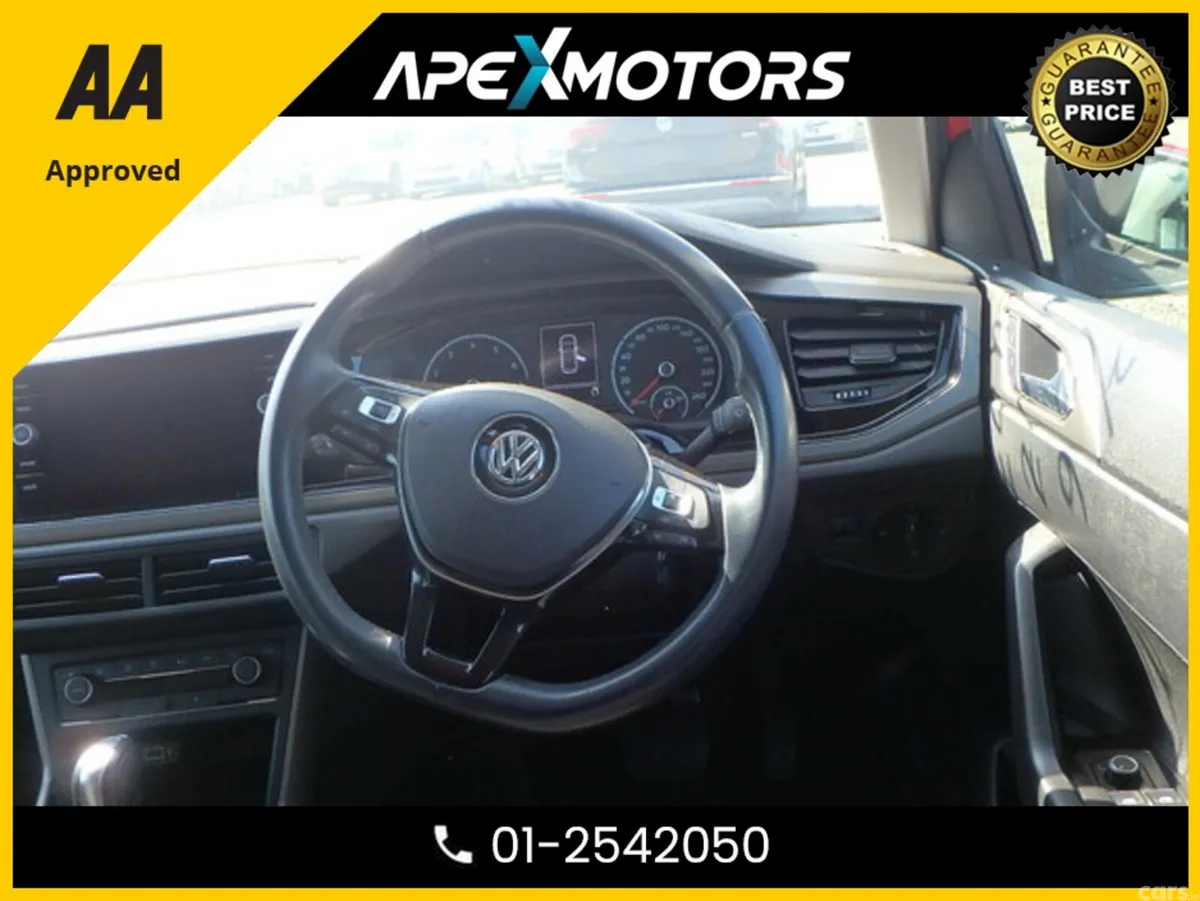 Volkswagen Polo Hatchback, Petrol, 2019, Red