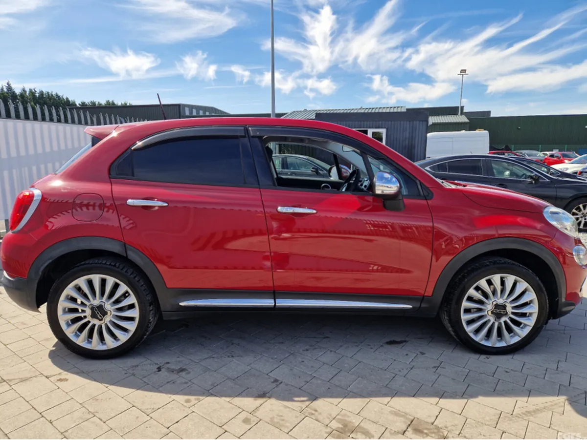 Fiat 500X Hatchback, Petrol, 2017, Red