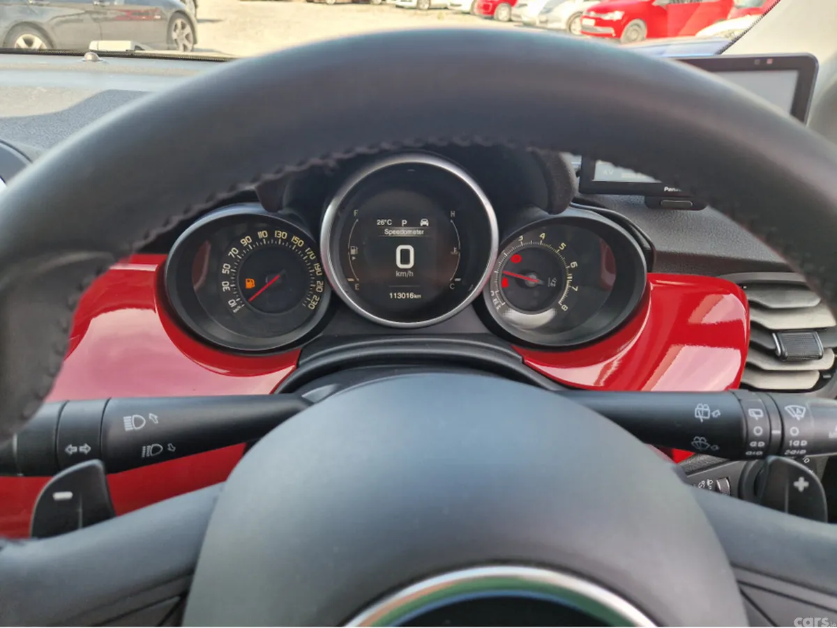 Fiat 500X Hatchback, Petrol, 2017, Red