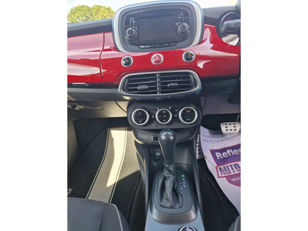 Fiat 500X Hatchback, Petrol, 2017, Red