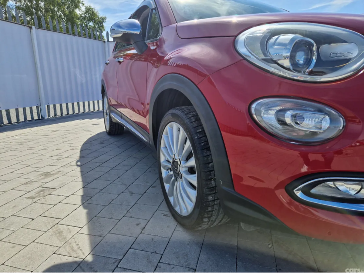 Fiat 500X Hatchback, Petrol, 2017, Red