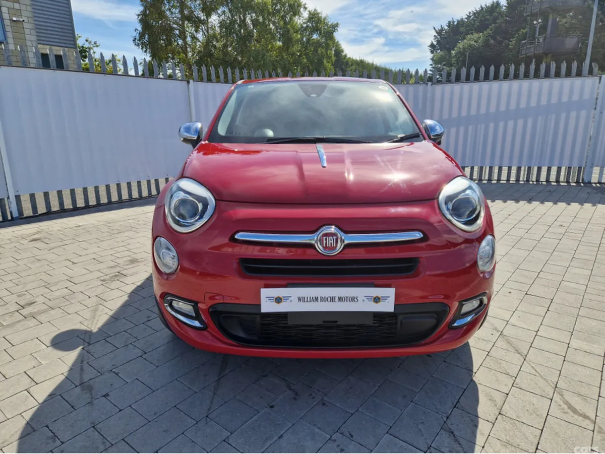 Fiat 500X Hatchback, Petrol, 2017, Red