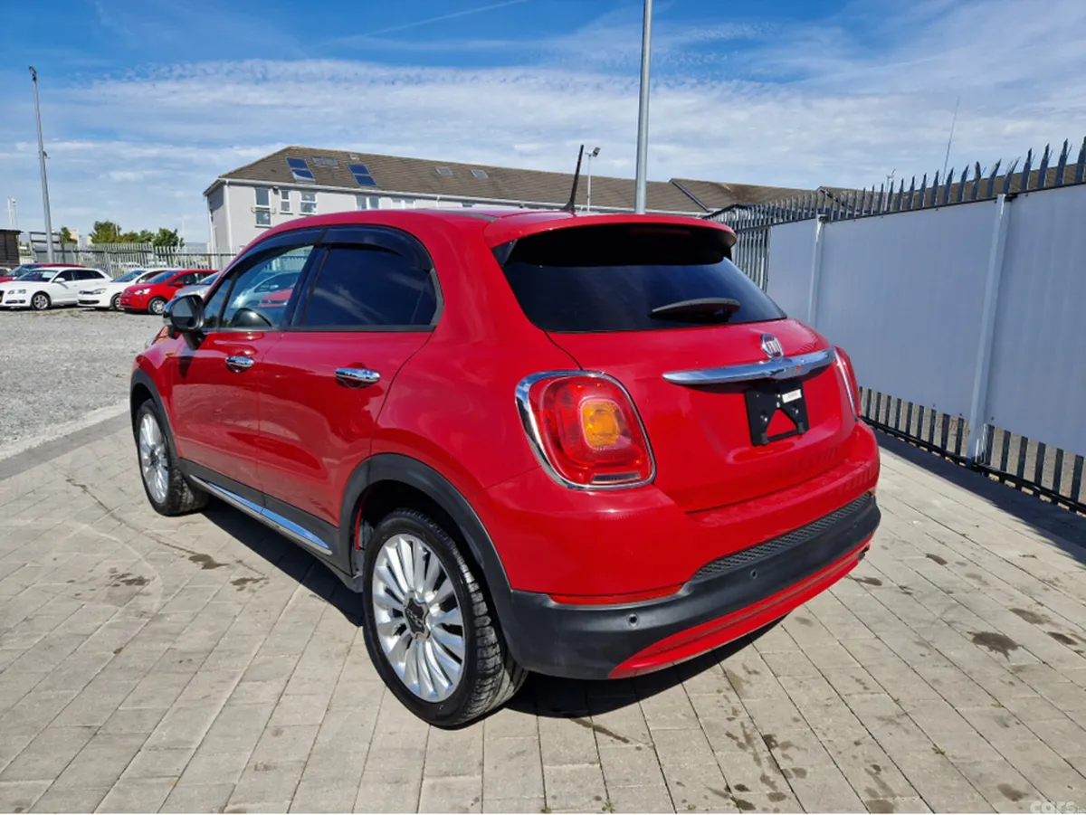 Fiat 500X Hatchback, Petrol, 2017, Red