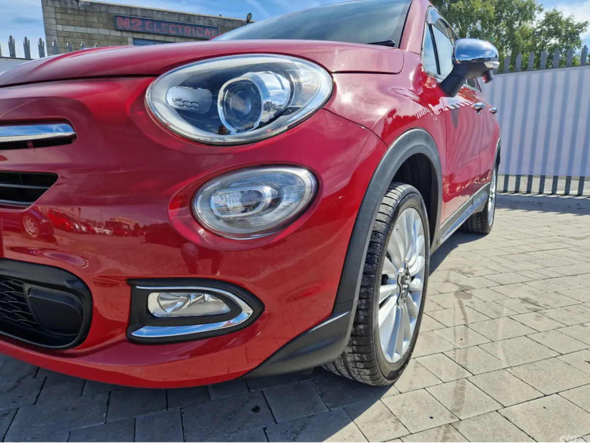 Fiat 500X Hatchback, Petrol, 2017, Red