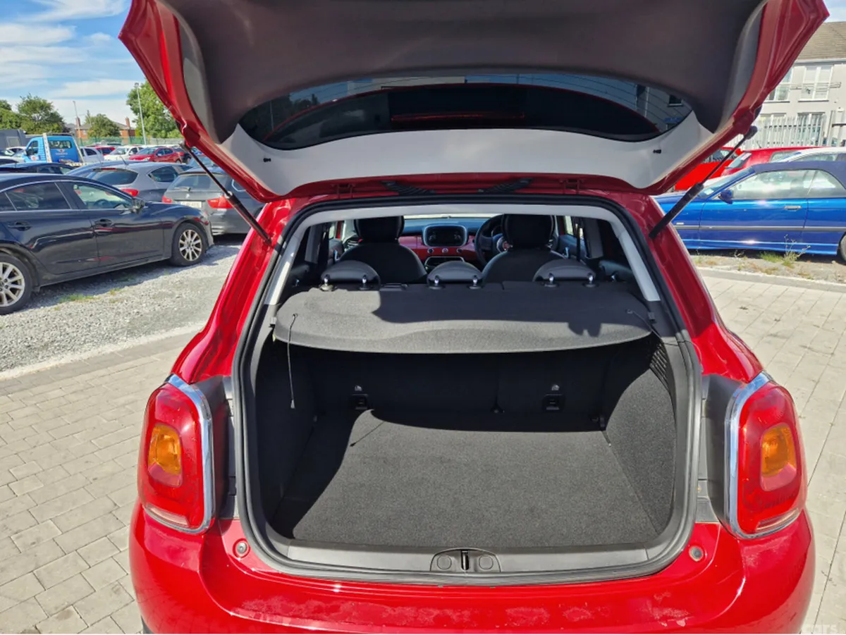 Fiat 500X Hatchback, Petrol, 2017, Red