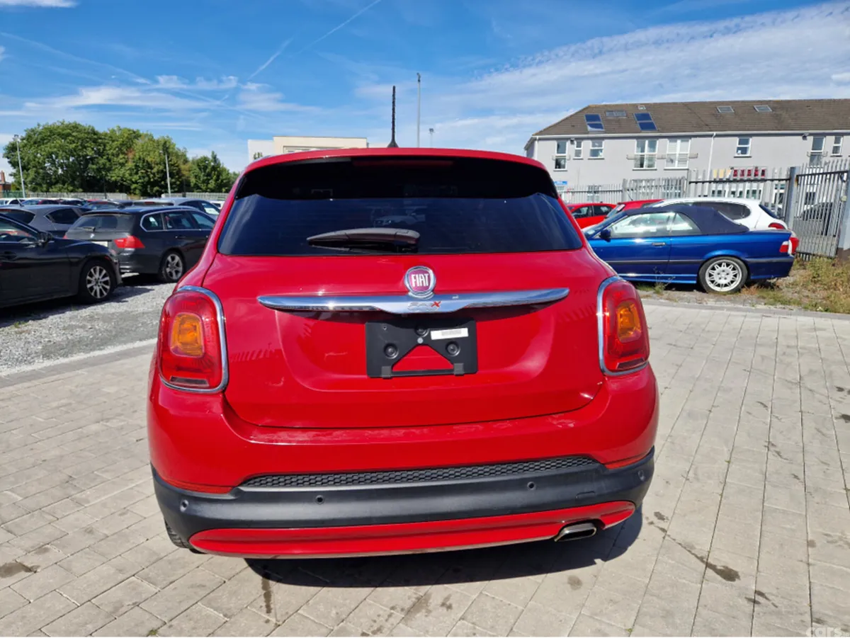 Fiat 500X Hatchback, Petrol, 2017, Red