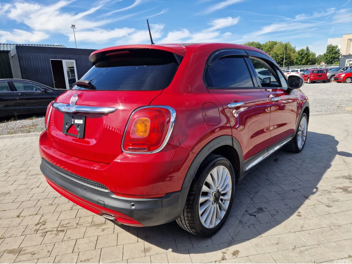 Fiat 500X Hatchback, Petrol, 2017, Red