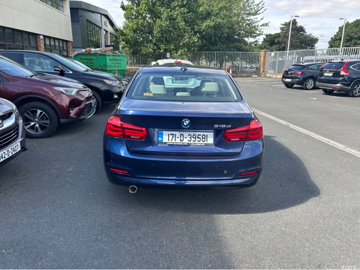 BMW 3-Series Saloon, Diesel, 2017, Blue