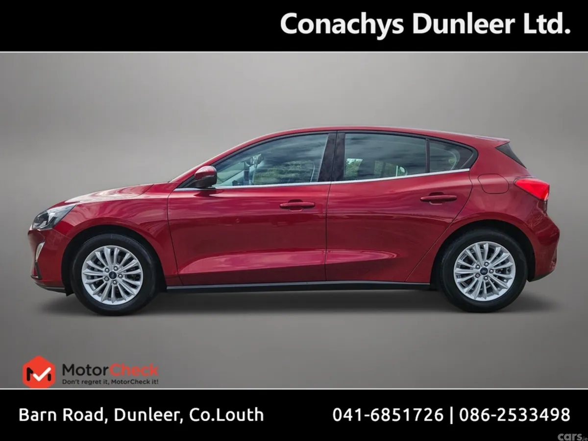 Ford Focus Hatchback, Petrol, 2020, Red