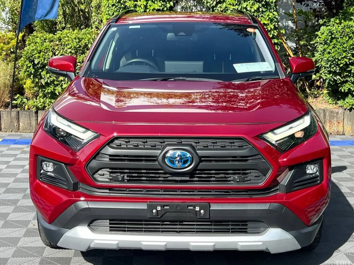 Toyota RAV4 SUV, Petrol Hybrid, 2023, Red