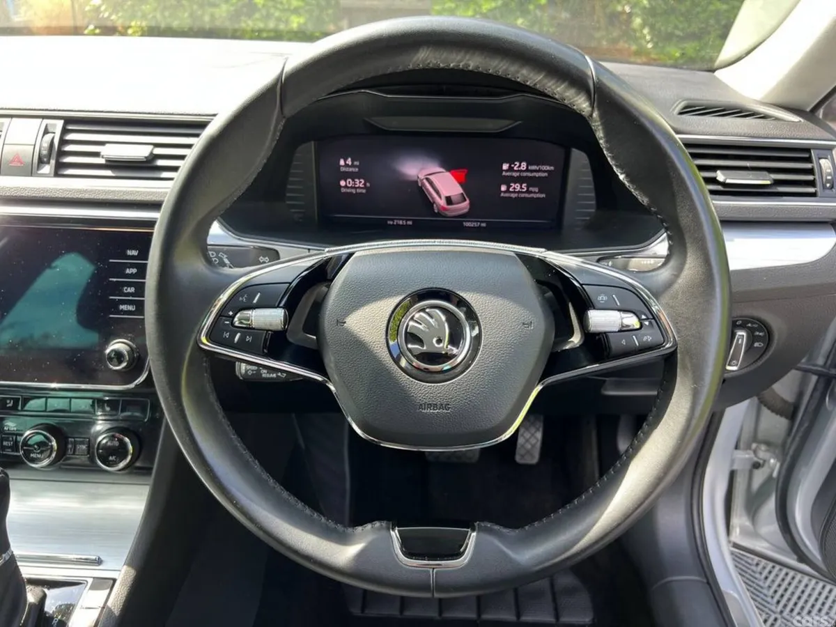 Skoda Superb Estate, Petrol Plug-in Hybrid, 2023, Silver