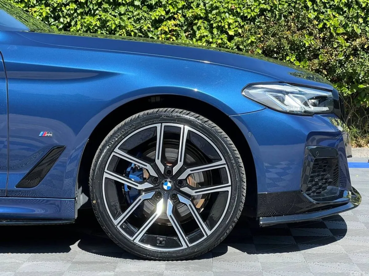 BMW 5-Series Saloon, Petrol Plug-in Hybrid, 2021, Blue