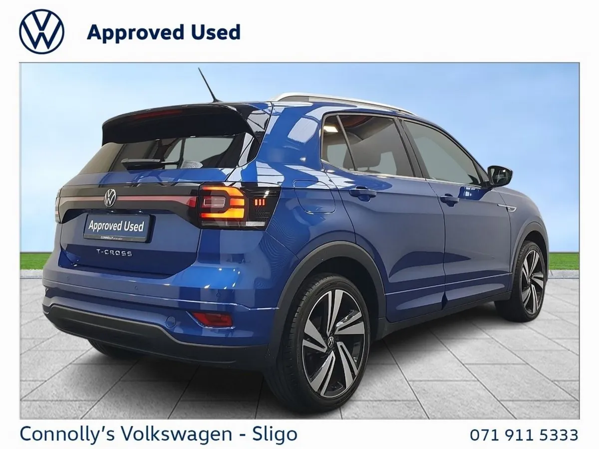 Volkswagen T-Cross SUV, Petrol, 2024, Blue